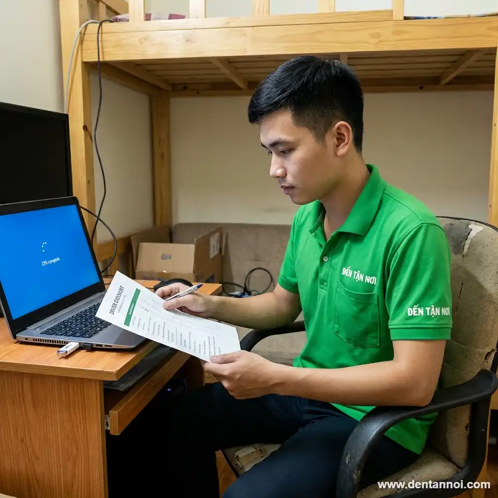 Kỹ thuật viên ĐẾN TẬN NƠI cài driver trên Device Manager tại văn phòng khu công nghiệp ở Liên Chiểu, Đà Nẵng