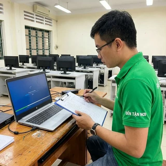 Kỹ thuật viên ĐẾN TẬN NƠI cài driver trên Device Manager tại tiệm nhỏ gần chợ ở Thanh Khê, Đà Nẵng